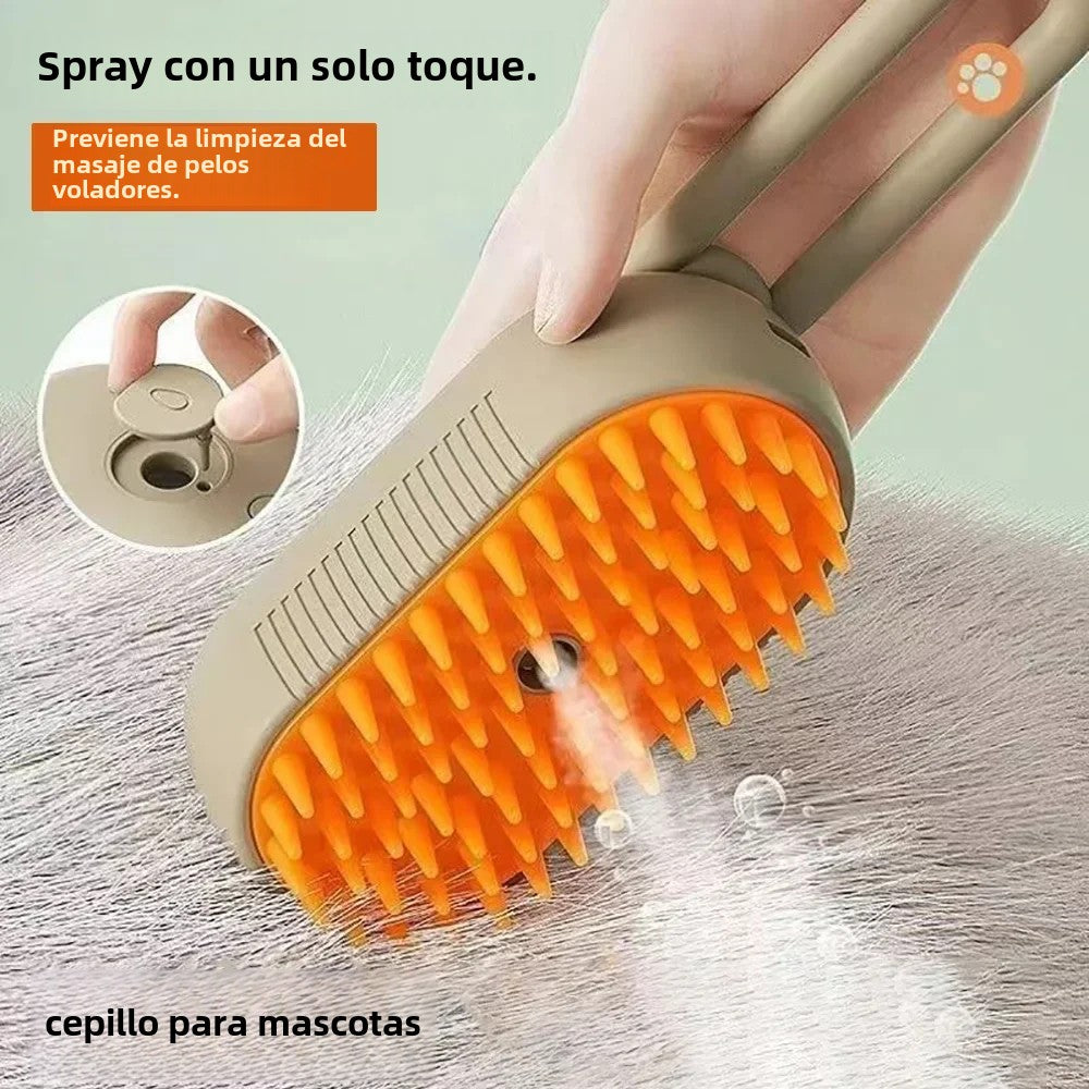 Peine Pulverizador para Gatos y Perros – Cuidado Fácil y Eficaz 🐱🐶✨ 